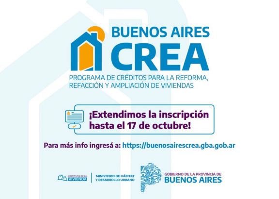 Se extiende la inscripción para el programa de créditos Buenos Aires CREA