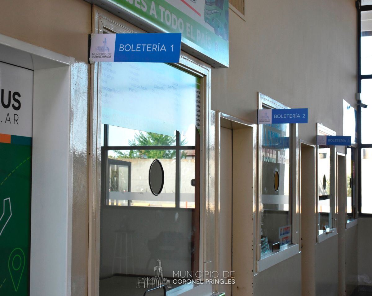 Mejoras en la Terminal de Ómnibus.