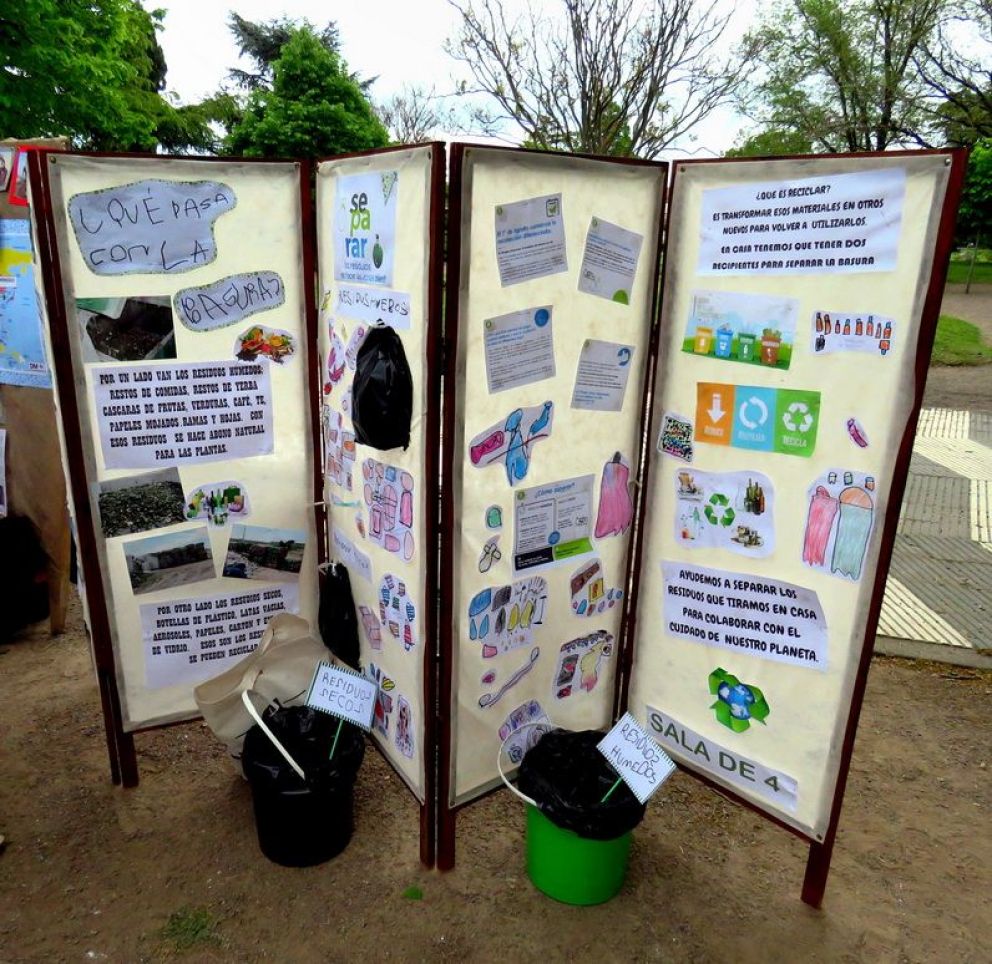 El cuidado de la Tierra, tema central de la muestra institucional.