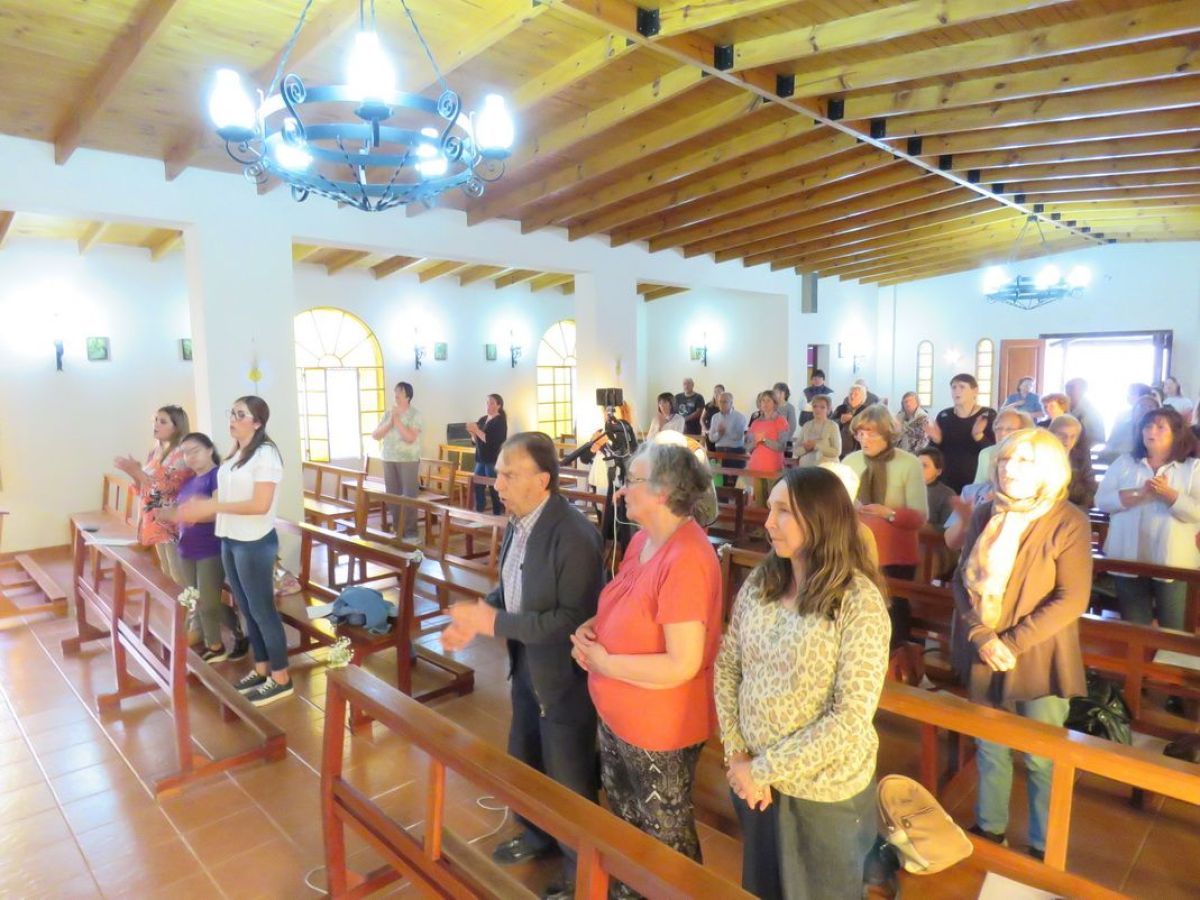 La capilla San Cayetano celebró su 60º aniversario.