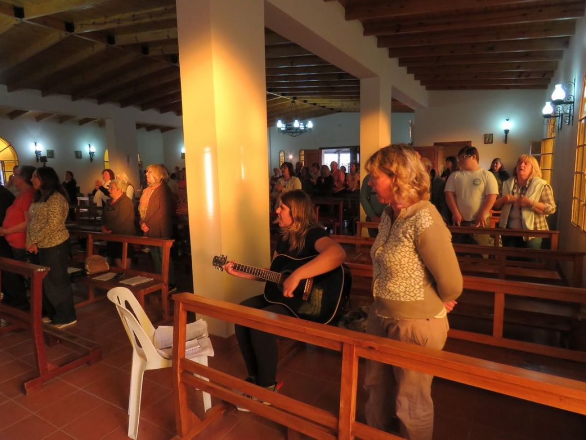 La capilla San Cayetano celebró su 60º aniversario.