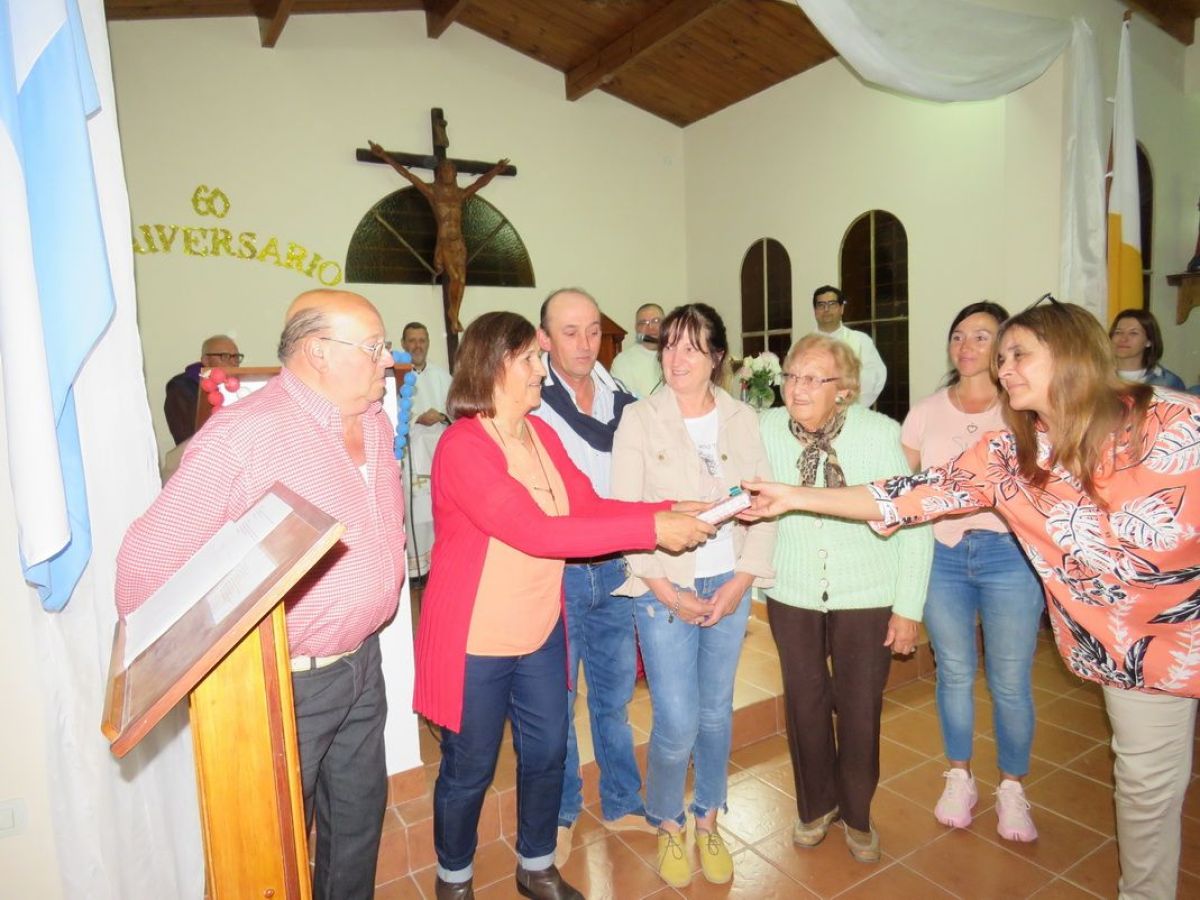La capilla San Cayetano celebró su 60º aniversario.