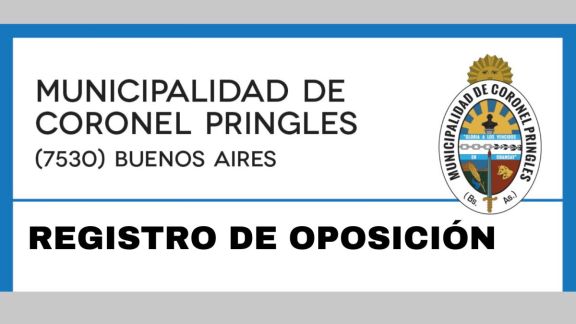 REGISTRO DE OPOSICIÓN -PAVIMENTO