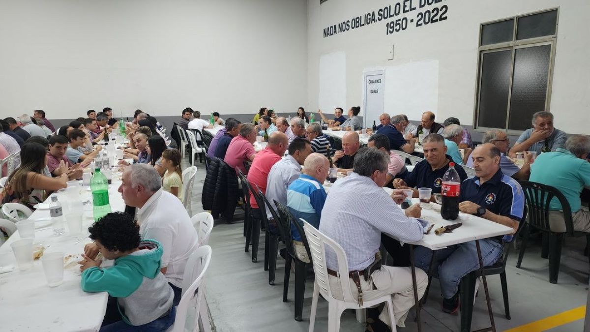 Cena de fin de año de bomberos voluntarios