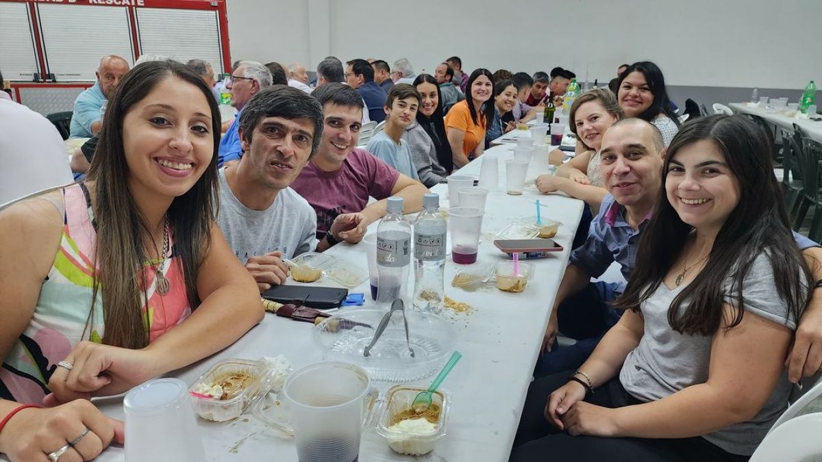 Cena de fin de año de bomberos voluntarios