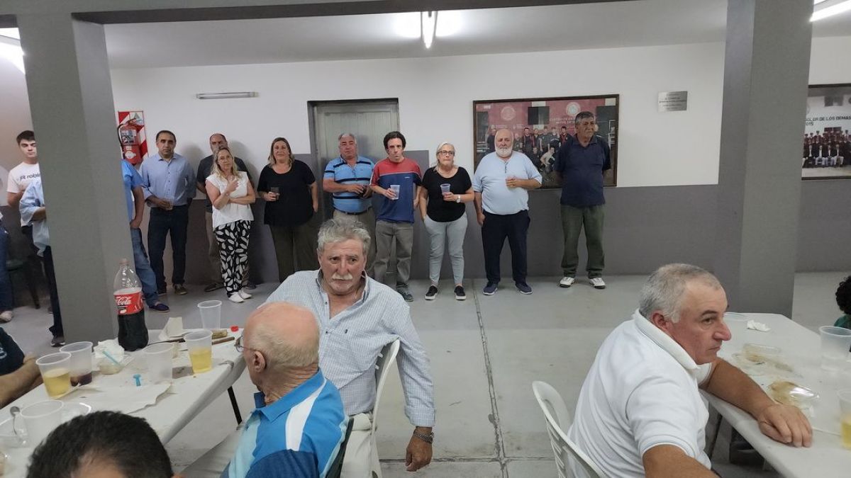 Cena de fin de año de bomberos voluntarios
