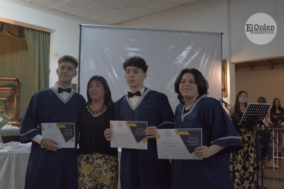 La Escuela Técnica N° 1 despidió a la Promoción de Egresados 2022