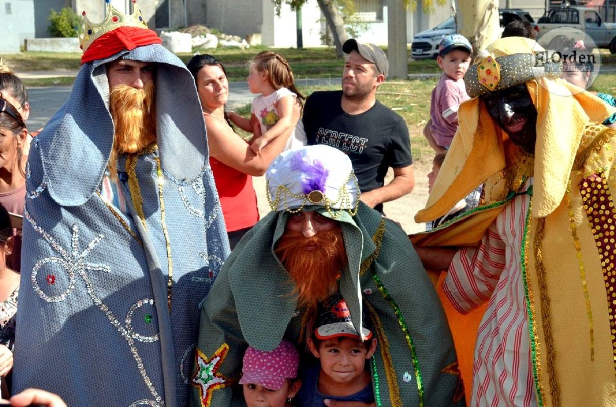 Cálida y emotiva travesía de los Reyes Magos.