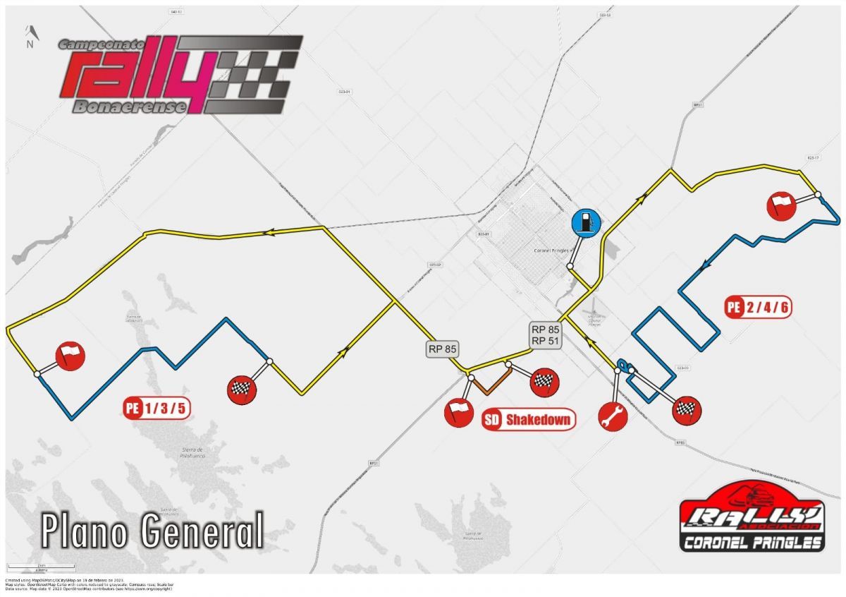 Este sábado y domingo, Rally en Coronel Pringles