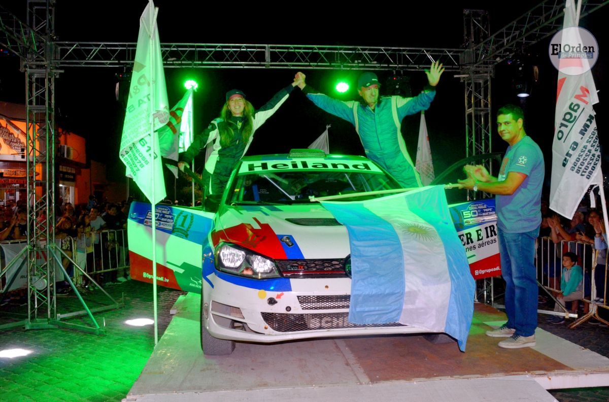 Espectacular y emotiva largada Simbólica de la 50 Edición de Rally