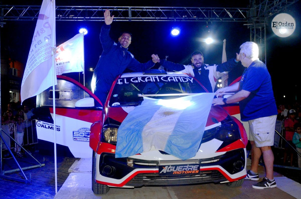 Espectacular y emotiva largada Simbólica de la 50 Edición de Rally