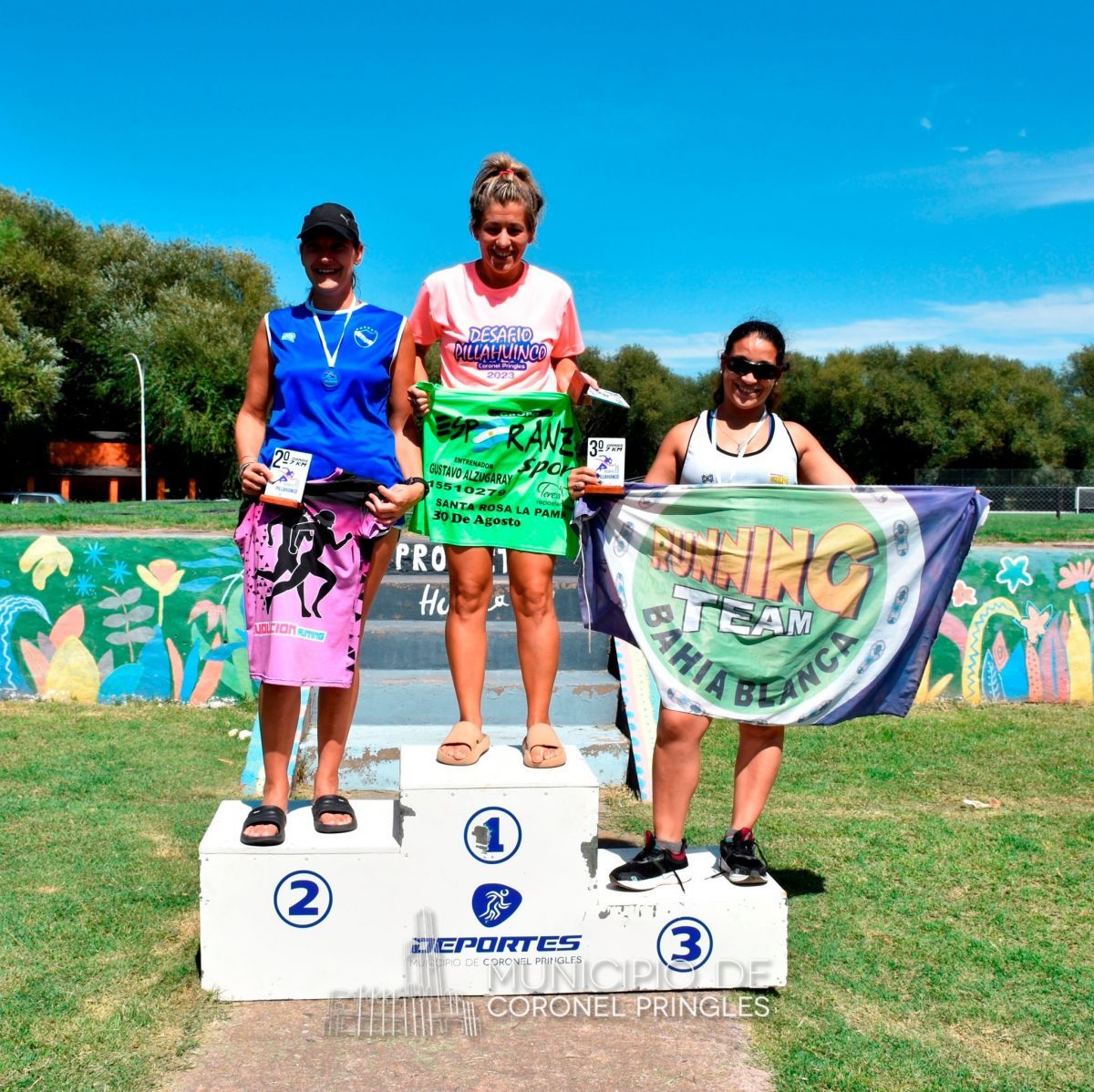 Desafío Pillahuincó: Julián Hourticolou y Erica Ciros, los ganadores de los 15k