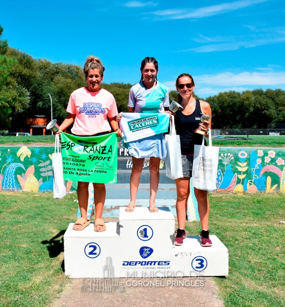 Desafío Pillahuincó: Julián Hourticolou y Erica Ciros, los ganadores de los 15k