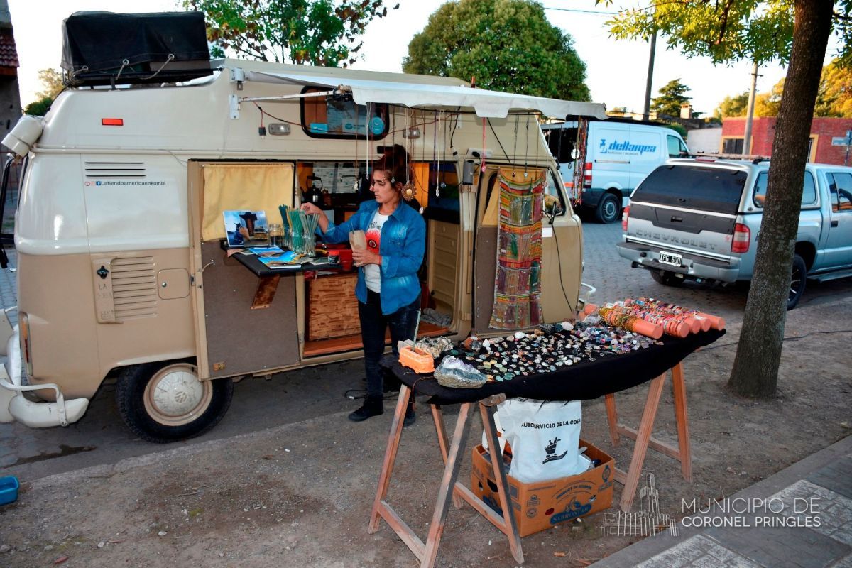 Alta aceptación  por la Feria Gastronómica en la Plaza San Martín