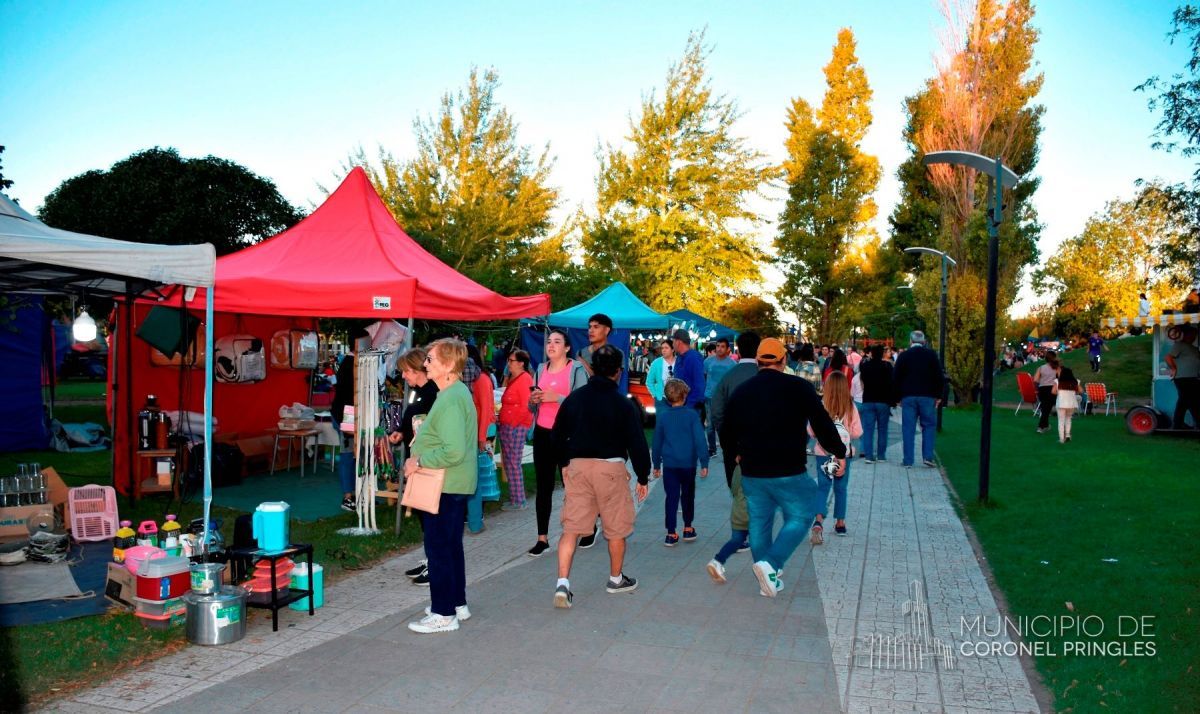 Alta aceptación  por la Feria Gastronómica en la Plaza San Martín