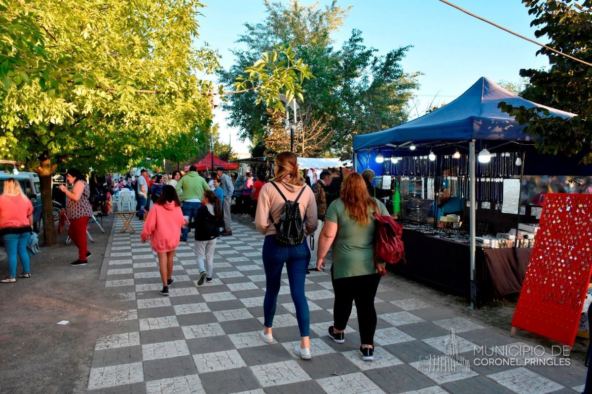 Alta aceptación  por la Feria Gastronómica en la Plaza San Martín