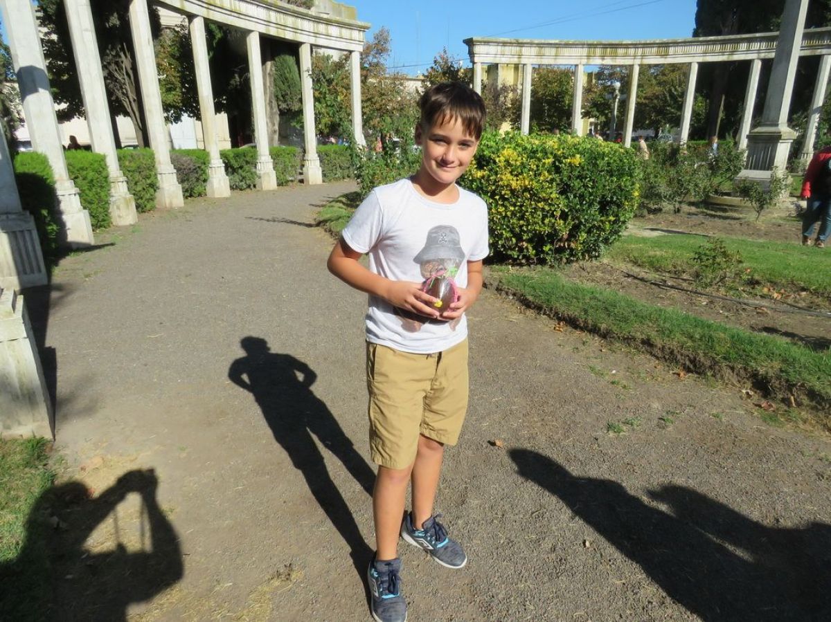 Más de un centenar de chicos participaron en la búsqueda de los Huevos de Pascua