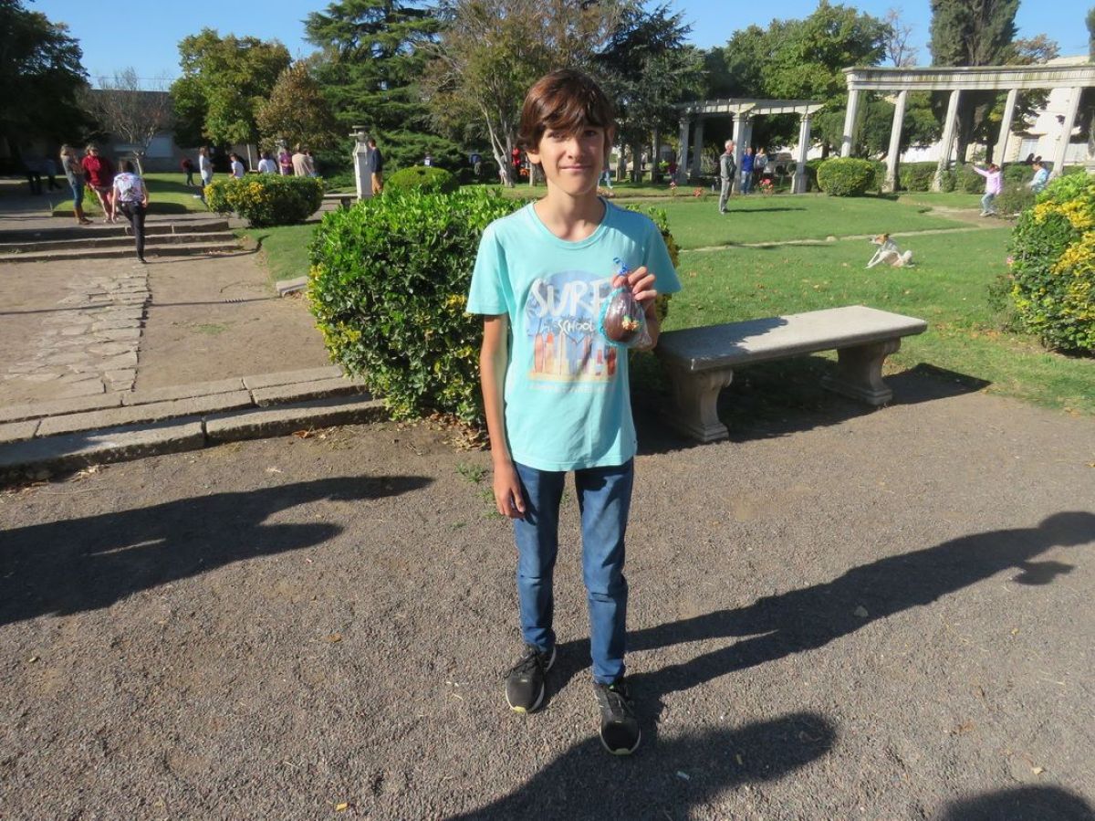 Más de un centenar de chicos participaron en la búsqueda de los Huevos de Pascua