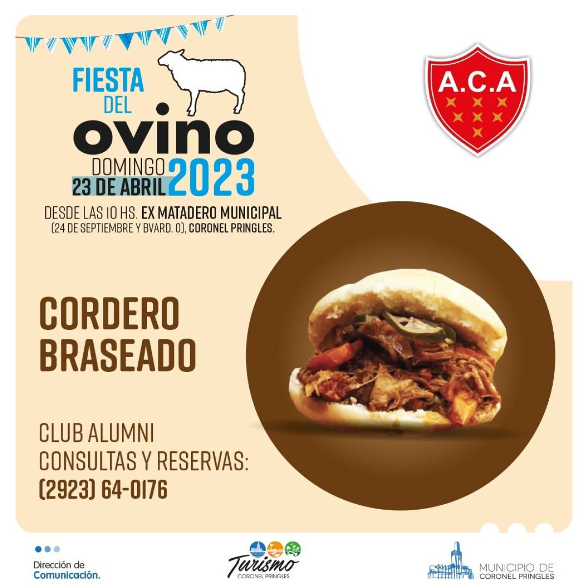 Todo listo para disfrutar y degustar de la “Fiesta del Ovino 2023