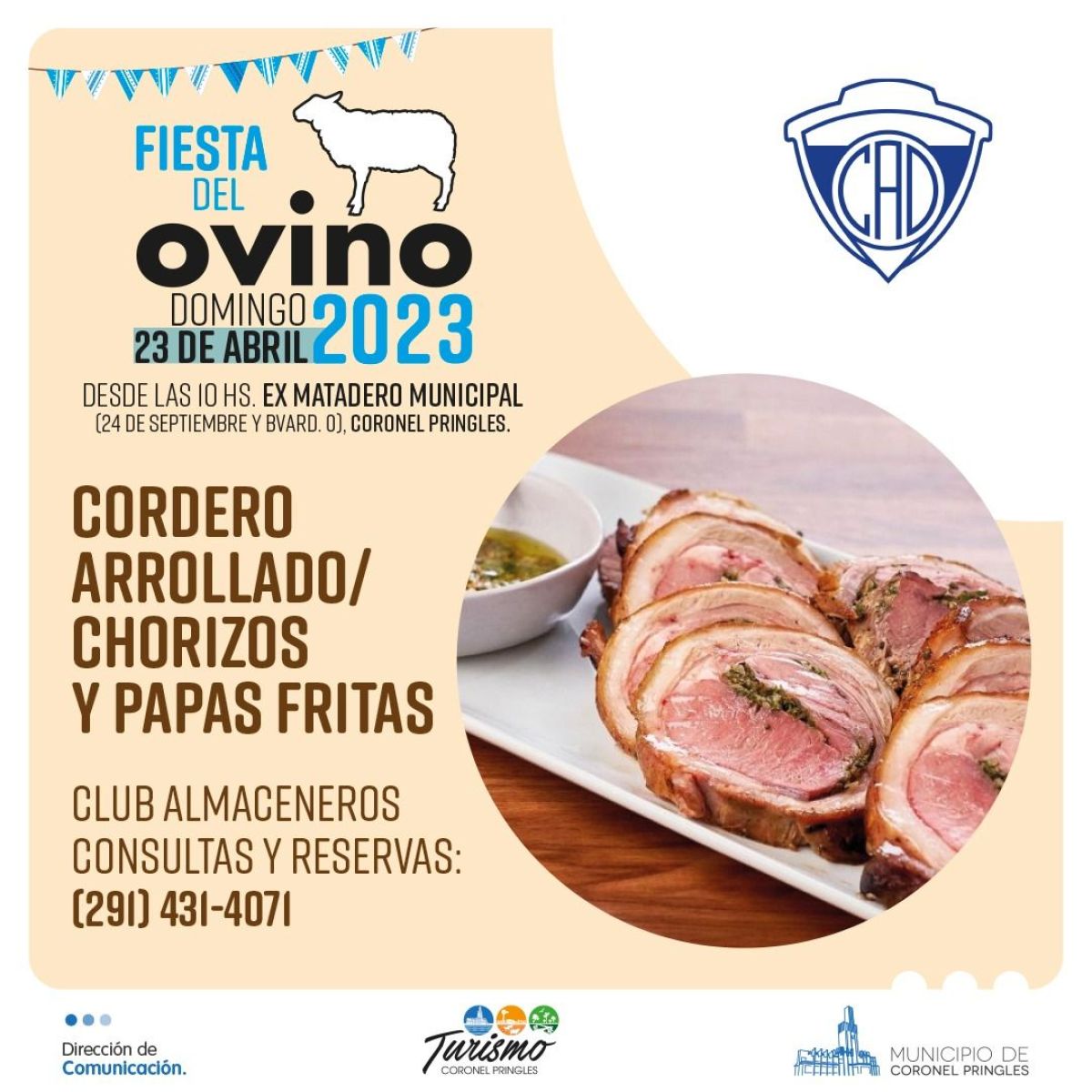 Todo listo para disfrutar y degustar de la “Fiesta del Ovino 2023