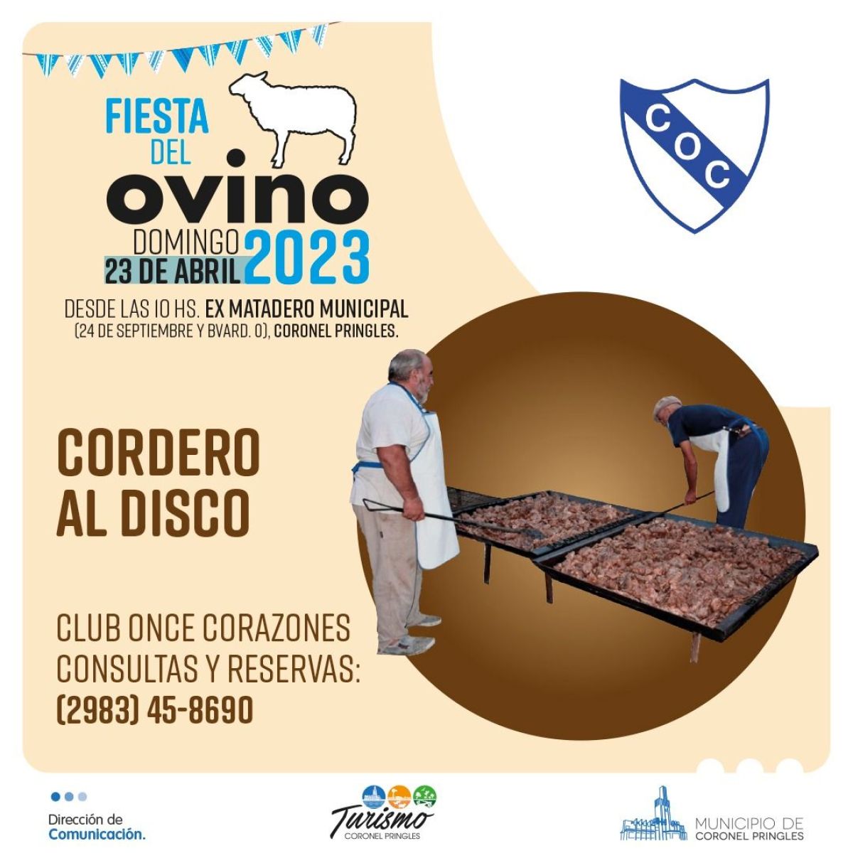 Todo listo para disfrutar y degustar de la “Fiesta del Ovino 2023