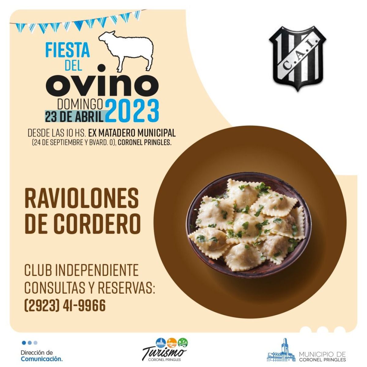 Todo listo para disfrutar y degustar de la “Fiesta del Ovino 2023