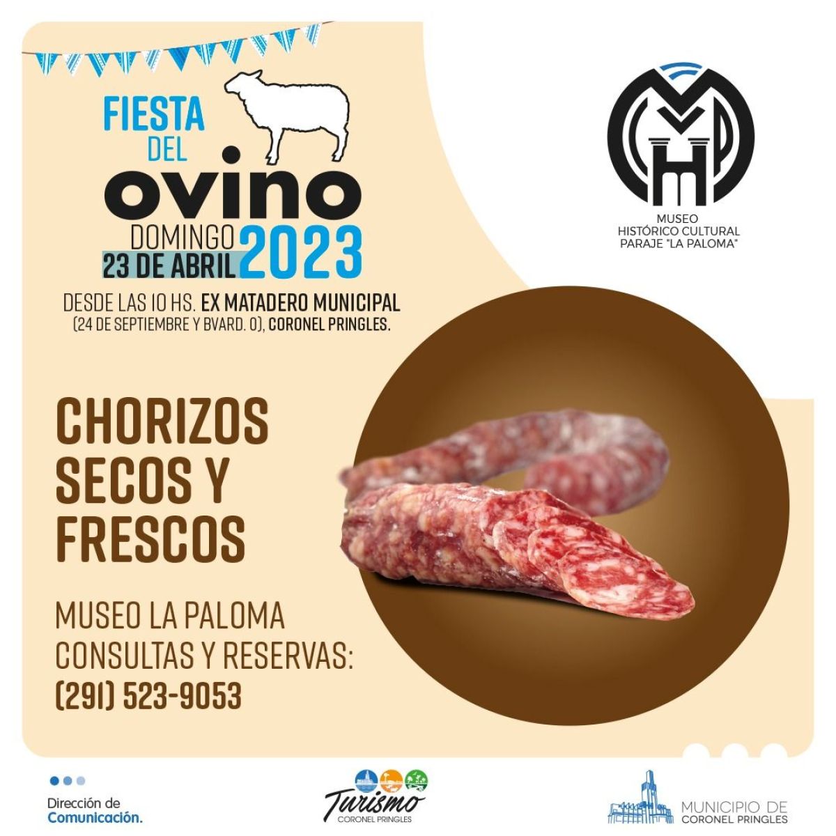 Todo listo para disfrutar y degustar de la “Fiesta del Ovino 2023