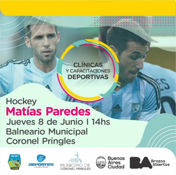 Clínicas y capacitaciones deportivas a cargo del ex jugador Matías Paredes.