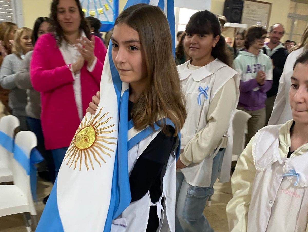Con patriotismo y emotivo acto se recordó al General Manuel Belgrano