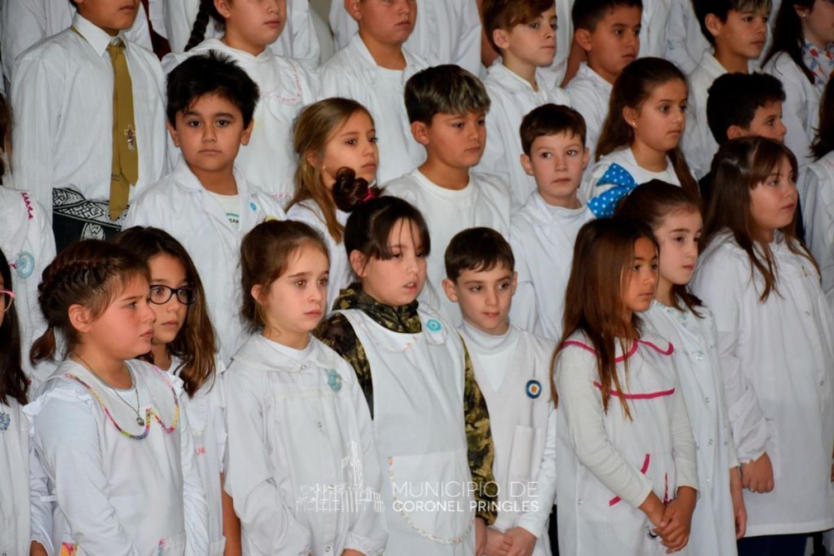 Con patriotismo y emotivo acto se recordó al General Manuel Belgrano