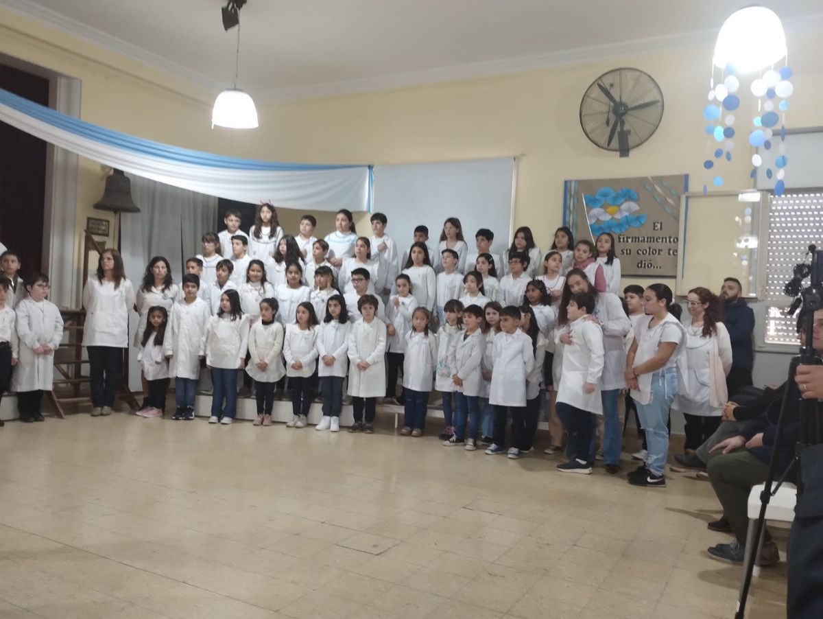 Con patriotismo y emotivo acto se recordó al General Manuel Belgrano